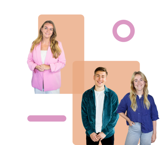 Een man en twee vrouwen